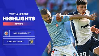 Melbourne City FC v Central Coast Mariners  Highlights  Isuzu UTE ALeague 202324  Round 08 [upl. by Yle]