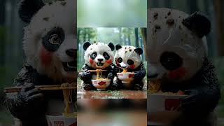 Baby panda performs eating ramen pandaso cute that it explodesso cute that it explodes children’ [upl. by Henrietta486]