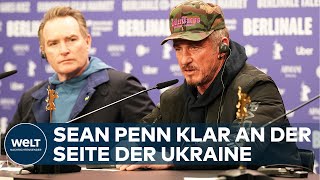 BERLINALE 2023 USRegisseur Sean Penn präsentiert UkraineFilm quotSuperpowerquot [upl. by Mis957]