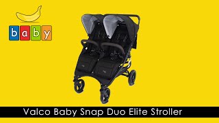 Valco Baby Snap Duo Elite Stroller  SidebySide Stroller  Product Review 2023 [upl. by Monti]