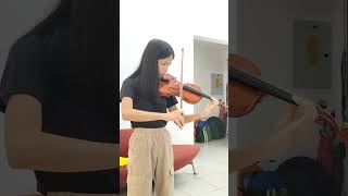 Clares Song in violin [upl. by Petit]