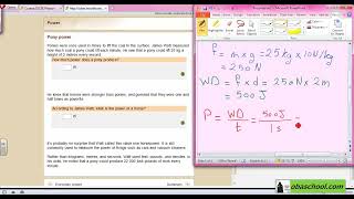 GCSE Physics Revision  Conservation and Dissipation of Energy  Energy and Power part 2 [upl. by Ateiram735]