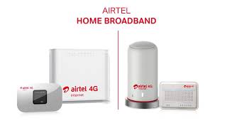 Airtel Home Broadband [upl. by Yraillih]