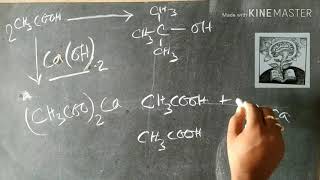 How to convert Acetic Acid to tertiary butyl alcohol organic chemistry [upl. by Presber]