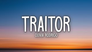 Olivia Rodrigo  traitor Lyrics [upl. by Blight]