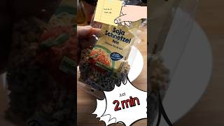 how to use soy mince easy soy mince recipe soya mincesoja schnetzel rezept 콩고기 [upl. by Doley40]