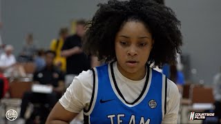 Best Guard in HS Kaleena Smith Highlights at EYBL Session 2 [upl. by Giles]