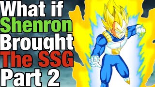 Dragon Ball FanFiction What if Shenron Brought the Super Saiyan God Part 2 [upl. by Vullo]