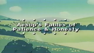 AESOPS FABLES OF PATIENCE amp HONEST 1991 — Golden Book Video VHS Rip Digitization Full Videotape [upl. by Nirrad]