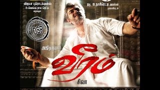 VEERAM 4K Full Movie  Ajith Kumar  Tamannaah  Santhanam  Nassar  AtulKulkarni [upl. by Sansbury]