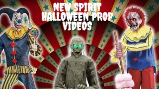 New Spirit Halloween Prop Videos [upl. by Elleiand]