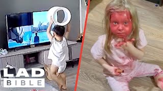 Funny Naughty Kids Compilation 😜👶  LADbible [upl. by German4]