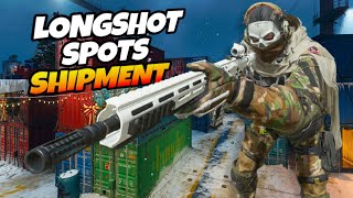 Best MW2 Shipment Longshot Spots for Platinum SMG PISTOL amp Shotguns [upl. by Zucker]