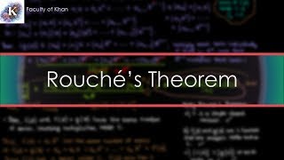 Rouches Theorem and the Fundamental Theorem of Algebra [upl. by Laurance]