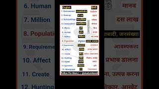 Newspaper ka Hindi Kya Hoga  Studyvideook  studyvideook shorts study hindi vs english [upl. by Randee]