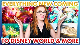 Everything NEW Coming to Disney World and MORE [upl. by Wallford]