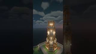 Minecraft Lighthouse Build minecraftbuilding [upl. by Nairdna923]