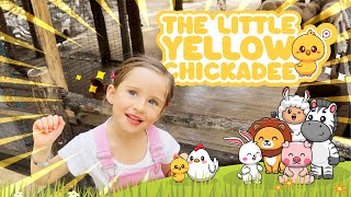 Little Yellow Chickadee In The Farm  Saritah’s World  Nursey Rhyme [upl. by Karp]