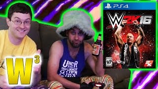 Zane and Drinko Play WWE 2K16 LETS PLAY  Wrestling With Wregret [upl. by Ariet]