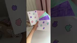 Jak zrobic paznokcie z papieru💅 diy art viral handmade genzie nails [upl. by Cassaundra]