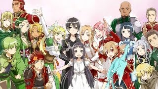 Sword Art Online  All Openings 1234 [upl. by Ludeman]