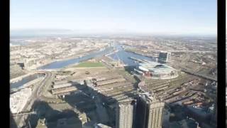 Timelapse video of development of Docklands Melbourne [upl. by Atila631]