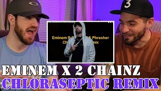 Eminem  Chloraseptic remix ft 2 Chainz x Phresher  Reaction  This verse changed everything [upl. by Zetrauq]