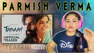 Tabaah Official Trailer  Parmish Verma  Wamiqa Gabbi  Dheeraj Kumar  In Theaters 18thOct review [upl. by Leiahtan781]