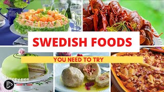 Most Popular Swedish Foods  Sweden Cousine [upl. by Sofie765]