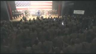 KISS military tribute all 4 branches songs amp America the Beautiful live [upl. by Gader631]