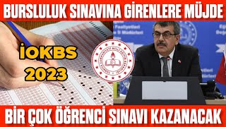 MEB 2023 Bursluluk Sınavına Girenlere MÜJDE Bir çok kişi kazanacak 2023 İOKBS Avantajları [upl. by Boris]