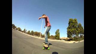 Ehlers Longboards Review 36quot kicktail [upl. by Eveline]