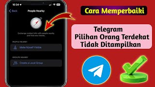 Cara Memperbaiki Masalah Orang Terdekat di Telegram Tidak Tampil 2024 [upl. by Coit]