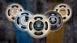 Celestion high gain comparison only guitar tracks [upl. by Niahs62]