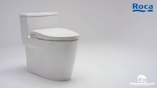 Roca smart toilet terbaru inspira series remote heater dryer kamarmandiku [upl. by Hessler]