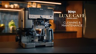 Ninja Luxe™ Café Premier Series  How to Clean and Maintain [upl. by Yhtommit]