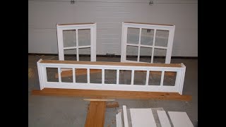 Making Frames for Barn Sash Windows [upl. by Rennie]