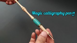 Calligraphy pen 😍See how to make a magical and attractive calligraphy pen [upl. by Janel321]