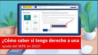 ¿Cómo saber si tengo derecho a una ayuda del SEPE en 2023 [upl. by Cott602]