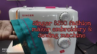 8280 singer fashion maker sewing machine [upl. by Aniweta]