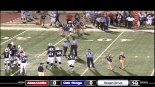 Atascocita vs Oak Ridge Kickoff [upl. by Aita]