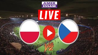 Poland vs Czech Republic live  Euro 2024 Qualifiers  Polska  Czechy na żywo [upl. by Areem]