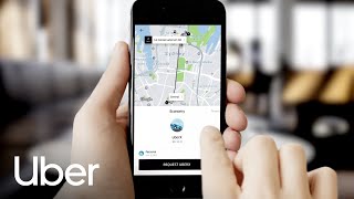 How to use the new app Australia  2017  Uber [upl. by Eillak127]