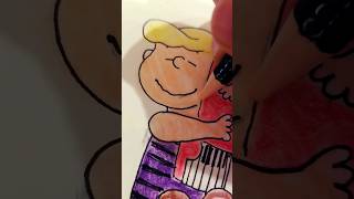 Drawing Lucy and Schroeder countrymusic jesuslovesyou artistjourney [upl. by Aig]