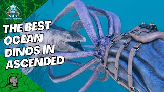 The best Ocean dinos In Ark Survival Ascended [upl. by Inaluahek181]