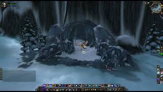 Hibernal Cave Location WoW Wotlk The Storm Peaks [upl. by Amalea]