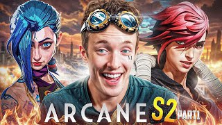 The Start To ARCANE Season 2 Was INSANE Part 1 Episodes 13 Reaction [upl. by Merceer]