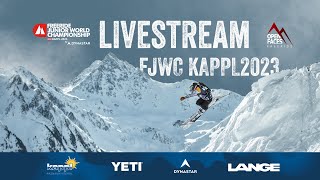 RELIVE Freeride Junior World Championships 2023 in KapplPaznaun [upl. by Nannie]