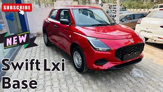 Swift lxi base model 2024  Detailed ReviewFeatures Onroad price [upl. by Aural]