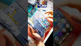 OnePlus Nord 2T Broken Glass Replacement fastfix01 sathy oneplus oneplusnord2t phonerepair [upl. by Gnuhp]